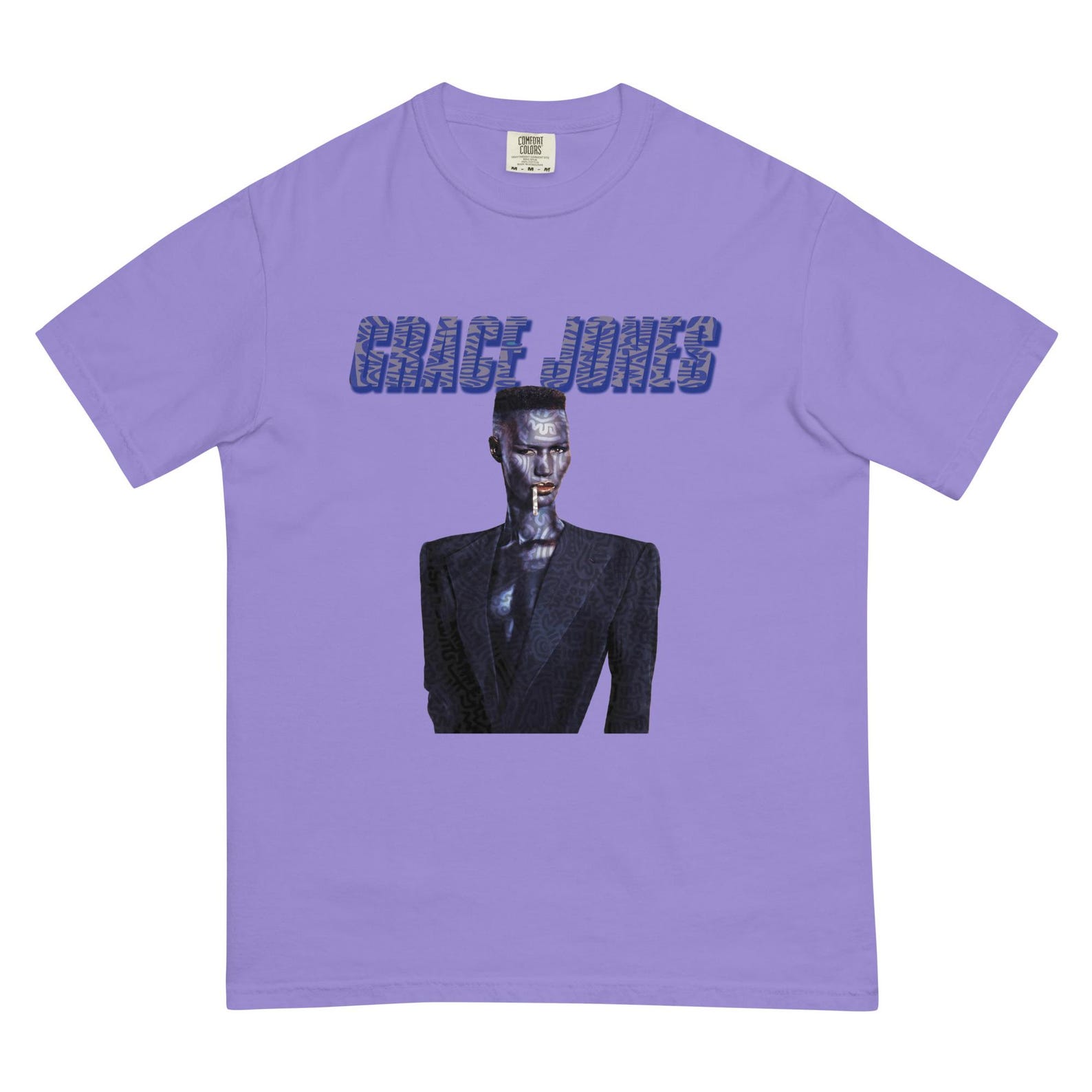 Grace Jones Avant-Garde T-Shirt – Pop Art Graphic Tee S