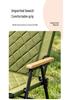 Kermit Cotton-Padded Portable Folding Chair - Outdoor, Camping, Beach, Fishing, No Assembly Needed