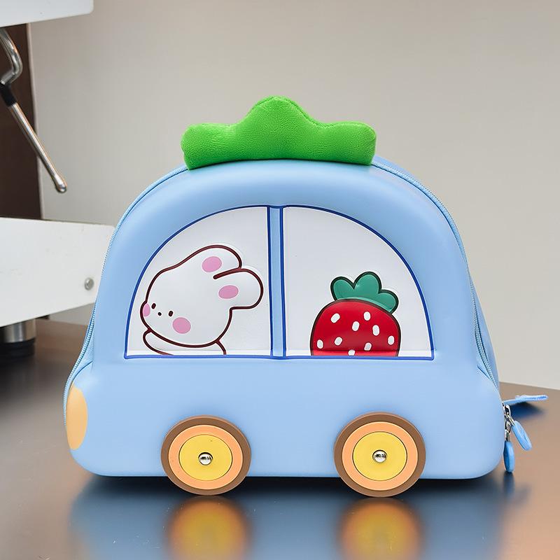 Schultasche neue Schultasche süß Animation Auto Hartschalenrucksack Jungen und Mädchen Cartoon-Rucksack