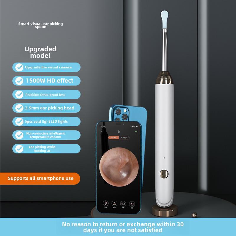 SL0011 WiFi Visual Ear Pick: HD Luminous Integrated Spoon for Ear Canal Cleaning