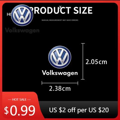 Pro VOLKSWAGEN VW 2025 Horké 1/2/5/10 ks Auto Znaky Auto Interiér Dekor Logo Samolepky Pro Volkswagen VW Jetta Polo T4 T5 T6 Sharan