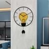Wall Clock Hanging Gifts Lightweight Silent Decoration Acrylic Ornament for School Office