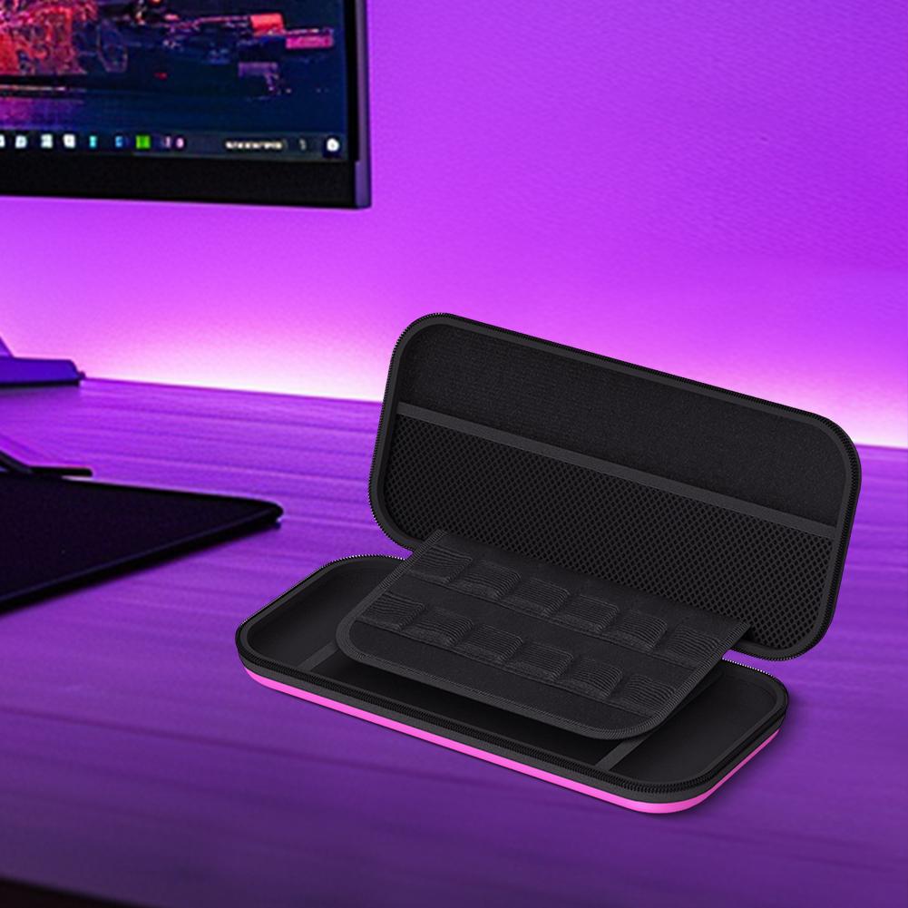 Bolsa de Armazenamento Portátil EVA Capa Dura Bolsa de Armazenamento de Viagem Capa Protetora para Console Nintendo Switch2
