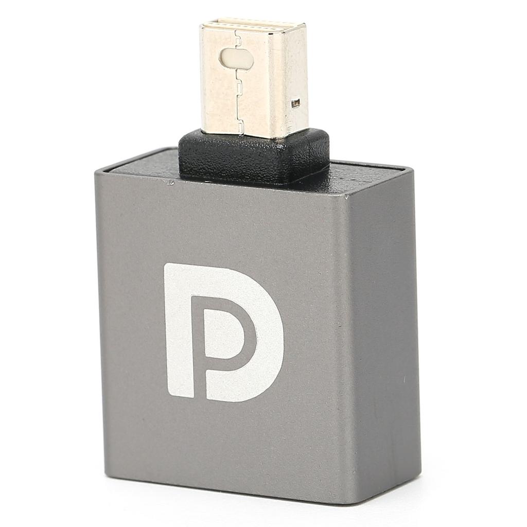 Mini DP Male to DP Female Adapter 8K 60Hz 7680x4320 for Laptop PC TV Gaming Monitor