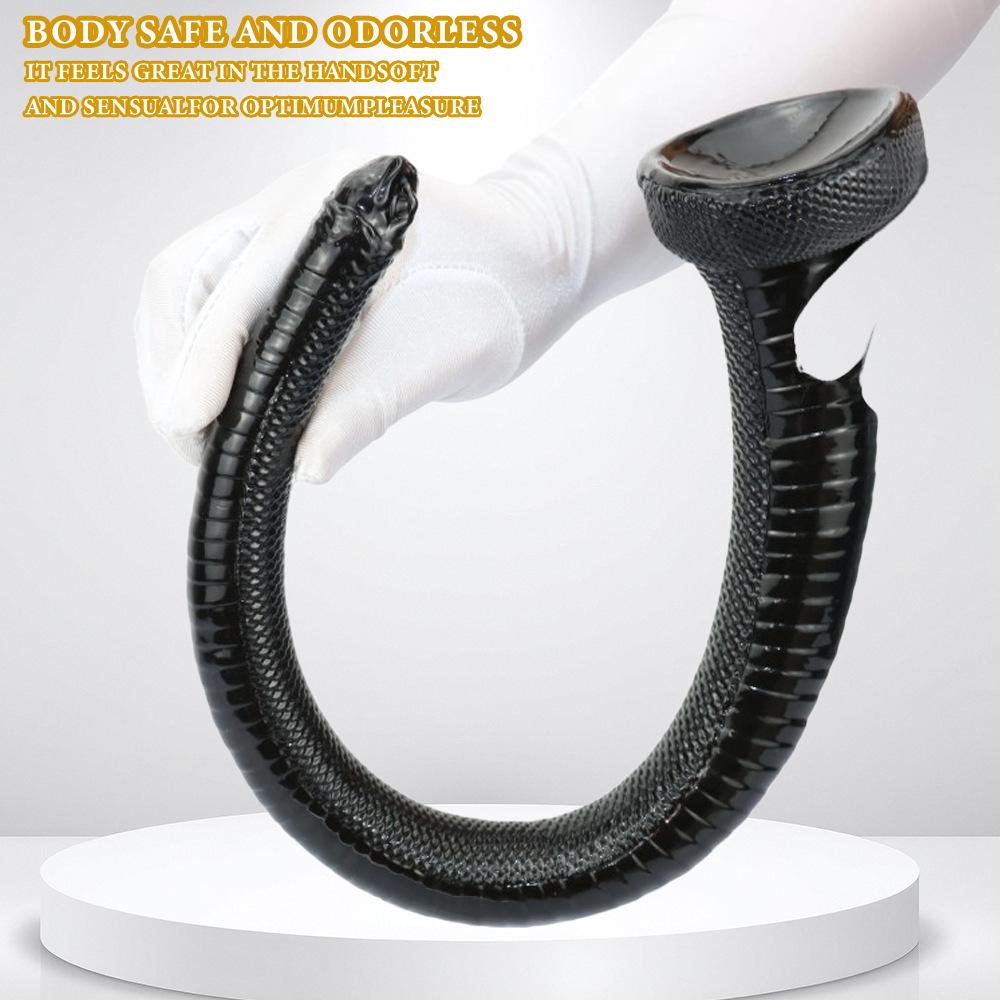 51cm Snake Scale Anal Snake - Ultra-Long Flexible Anal Toy for Men & Women,Beginner-Friendly Depth Play Toy