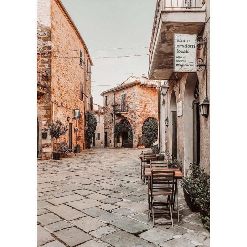 Classic Tourist City Italian Architecture Street Nordic Posters Prints Canvas Painting Wall Art Picture Living Room Home Decor