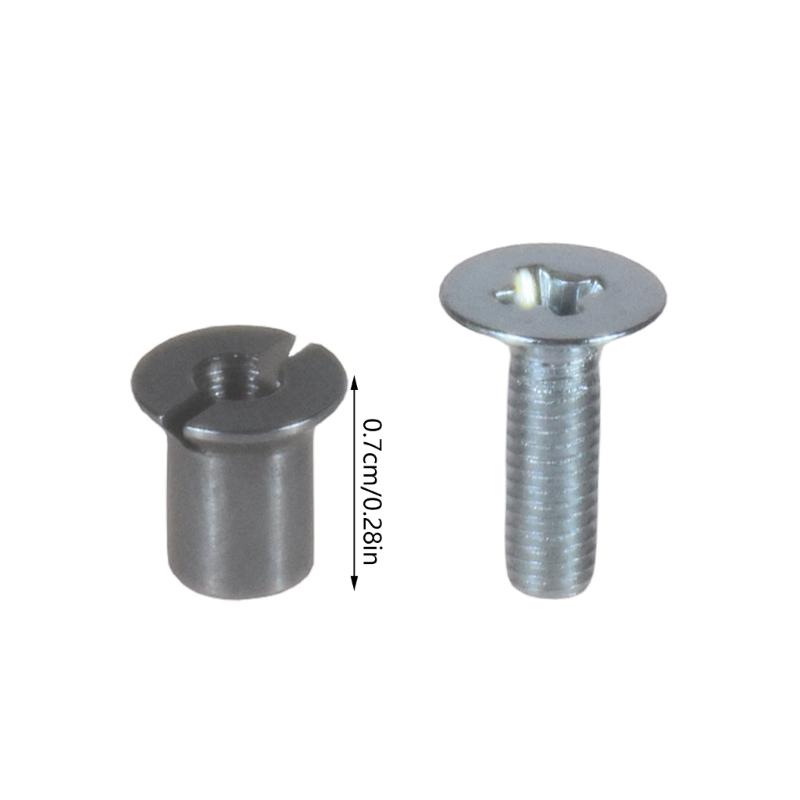 Hardware Screw Set for Nab HUB Take Up Reel 1/4'' Tape Customized 24Sets Screws