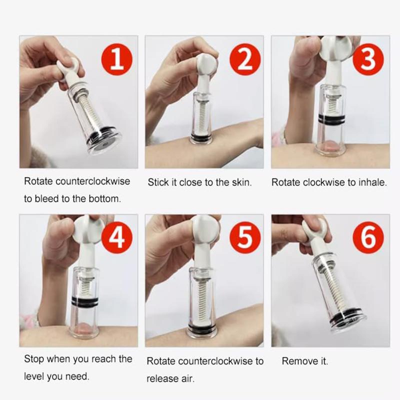 Plastic Nipple Sucker Enlarger Breast Rotating Vacuum Pump Clitoris Massager Stimulator Nipple Clamps  Adult Sex Toys Women
