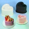 Silicone Mousse Cake Mold Heart Star Flower Shape Pudding Cup Chocolate Maker for Wedding Party Dessert Kitchen Baking