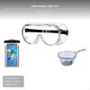 AntiFog Safety Goggles, Protective Eyewear, Fits Over Glasses, Splash & Sand Resistant Enclosed