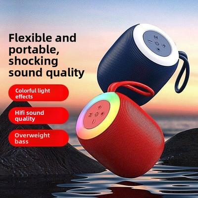 Bluetooth Small Audio Subwoofer Mini Wireless Card Portable Large Volume High Sound Quality Bluetooth Speaker