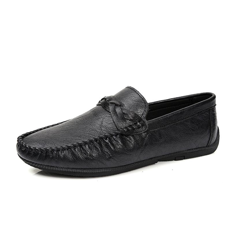

Vintage Loafers Men Flats Large Size 47 Mens Casual Shoes Lightweight Slip-On Soft Leather Mens Driving Shoes Man Moccasins 2025 38