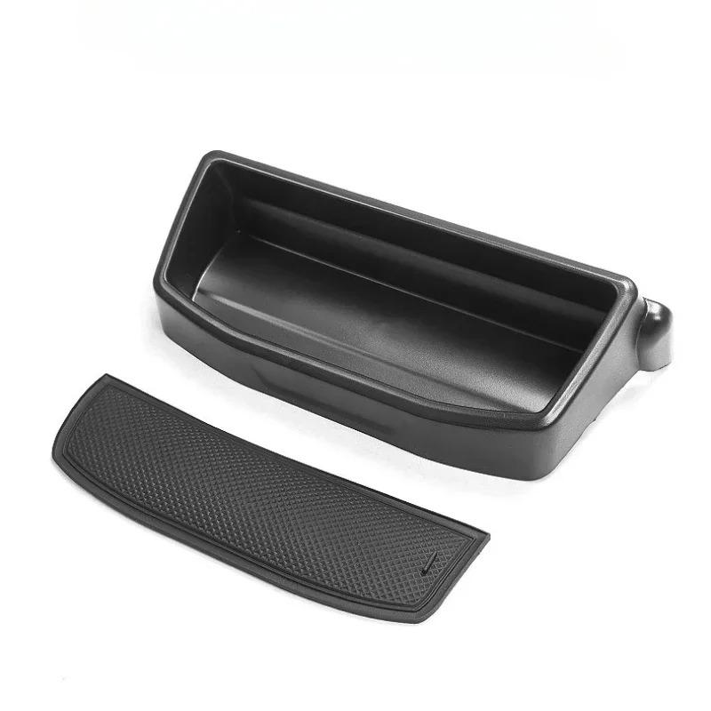 Glasses Storage Box for Ford Mustang Mach-E Dashboard Back Screen Sunglasses Case Tidying Non-slip Silicon Pad Car Accessories