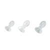 10 pcs Dôme d'Amplificateur Auditif Embout d'Oreille en Silicone Bouchon d'Oreille Accessoire de Remplacement pour Amplificateur Auditif BTE