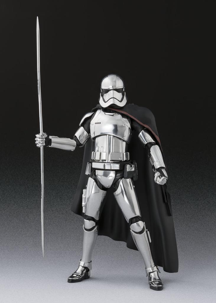 TAMASHII NATIONS Figurină mobilă pictată Star Wars Căpitanul Phasma LAST 155mm SHFiguarts (JEDI) Aproximativ. ABS&PVC