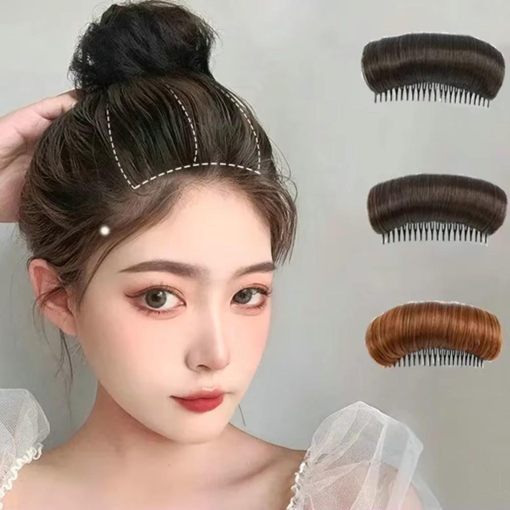 Insert Comb Wig Cushion Invisible Fluffy Hair Clip Comfortable Hair Accessory  Women's Styling