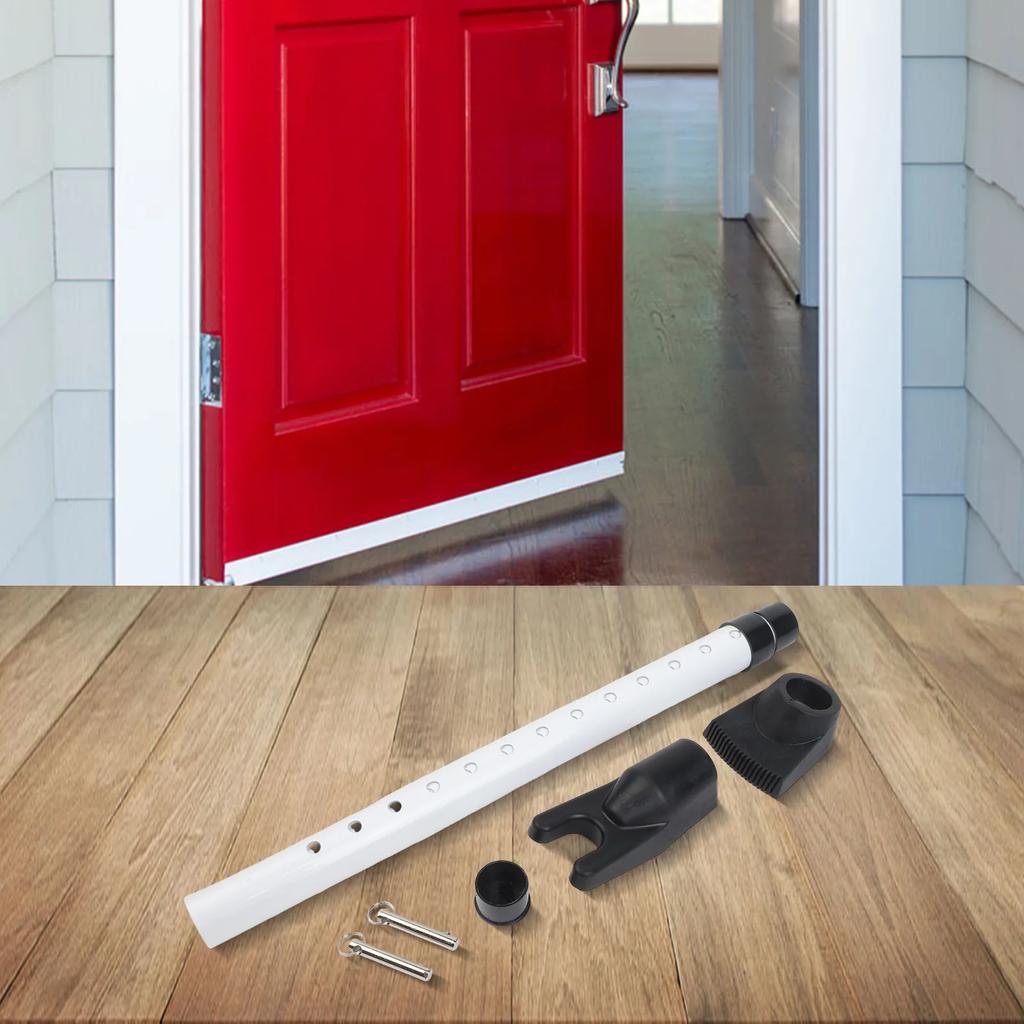 1PC Front Door Security Bar 59 TO 125cm Adjustable Length Telescopic Door Support Rod Heavy Duty Door Handle Lock For Hotel