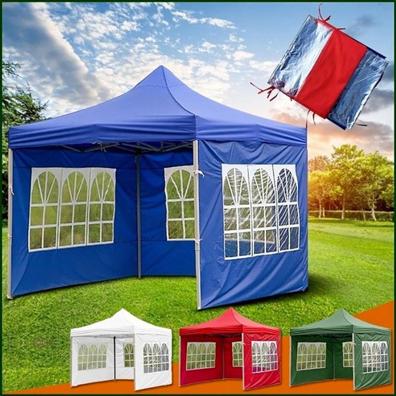 Tiendas de tela Oxford impermeables para fiestas al aire libre, carpas de sombra para jardín, superficie superior, reemplazo