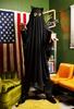 Clearstone Cosplay Halloween Teru Teru Cat Black 2-Way Poncho, Unisex,