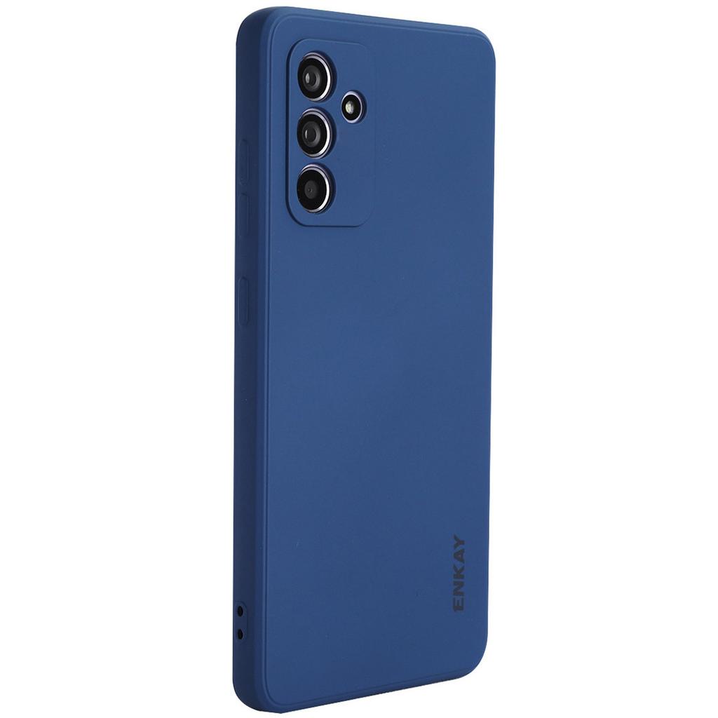 ENKAY HAT PRINCE Für Samsung Galaxy A35 5G Hülle Kratzfeste Silikon Handyhülle Gerade Kante