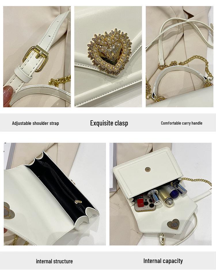 Geantă de mână chic versatilă de culoare uni pentru femei - Geantă crossbody și de umăr la modă pentru naveta zilnică