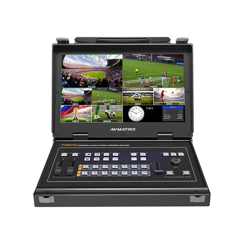AVMATRIX PVS0613U 6-Channel Live Production Switcher