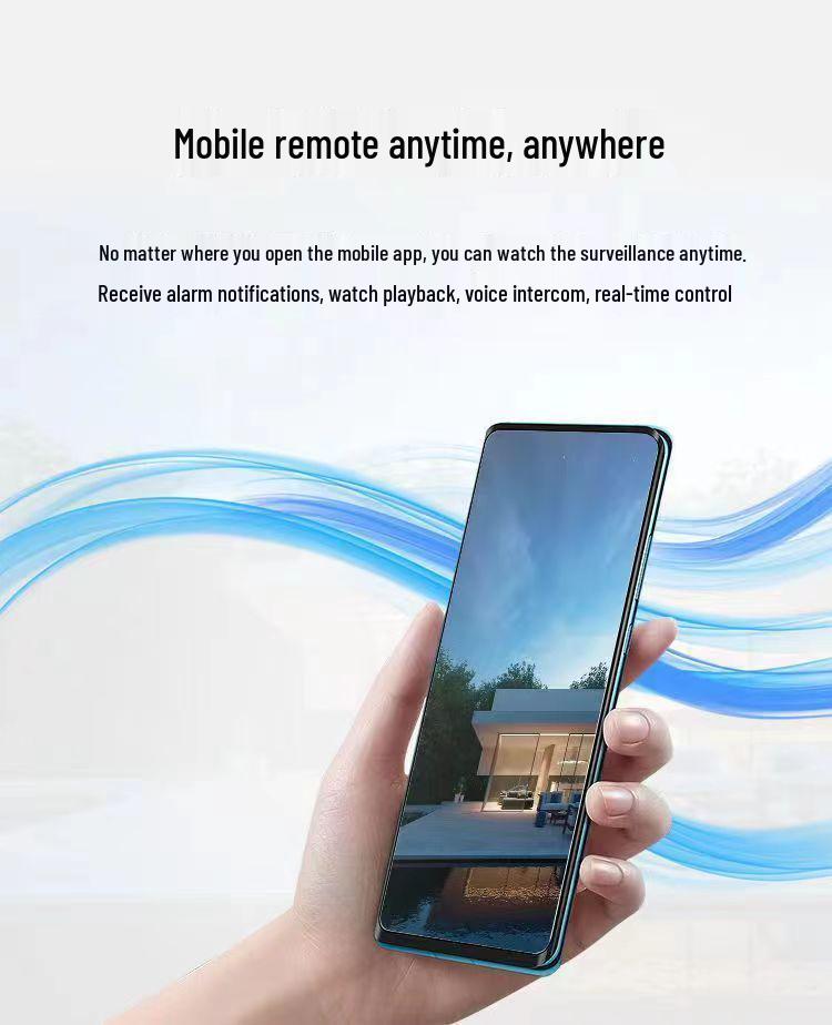 Câmera de Vigilância Solar 360° com Visão Noturna a Cores, Rastreamento Inteligente, À Prova d'Água - Modelo A3, Frete Grátis