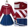 Game Miside Crazy Mita Cosplay Costume Wig Role Play Yandere Mita Mira Jk Uniform Halloween Outfits