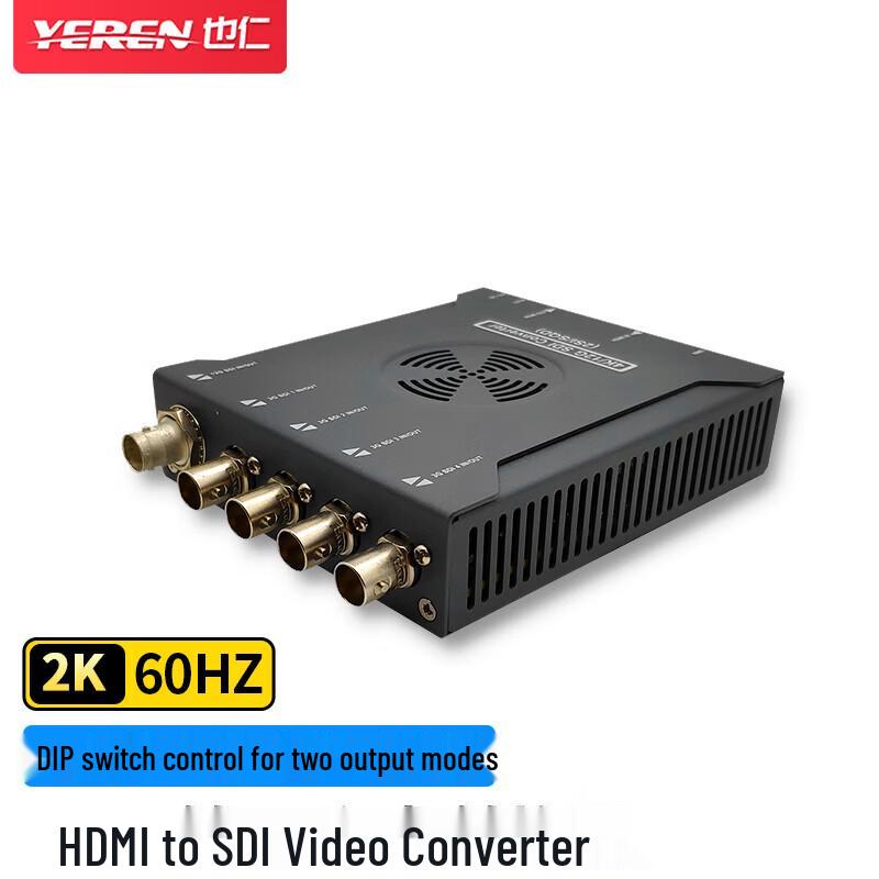 Yeren HDMI 2.0 to 12G-SDI & 4x3G-SDI Video Converter