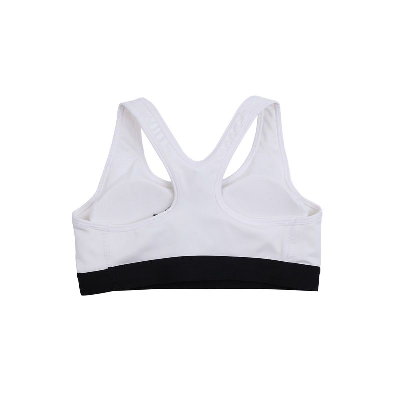 Nike Dri-Fit As Pro Classic Padded Fixed Shoulder Strap Comfortable Versatile Letter Sports Bra Women Underwear 589423-100