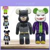 Wykwintny Bearbrick 400% Klocki Niedźwiedź Zabawka Figurka Akcji Batman Joker Krusty