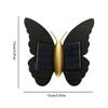 Butterfly Shaped Solar Wall Light Outdoor Wall Lantern Motion Sensor Outside Yard Lamp Auto On/Off LED Induction Lamp for Fence