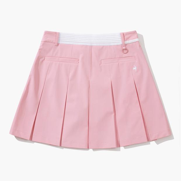 LECOQ GOLF Women'S Obi Modified Full Pleated Skirt (Gp222Lsk42)