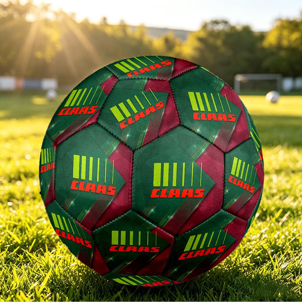 CLAAS Print Standard Size 5 Soccer Ball Durable Shock?Absorbing Ball For Training Match Outdoor Play