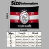 Custom Name AFC Ajax Printed Tapestry – Wall Hanging for Bedrooms, Dorms, and Home Decor