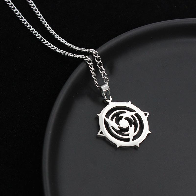 New Genshin Impact Necklace For Women/Men Punk Anime Scaramouche Xiao Titanium Steel Necklaces Jewelry Accessories Gift for Fans