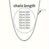 1pc Twisted Glamour Link Chain Necklace Versatile & Stylish for Layering or Solo Wear
