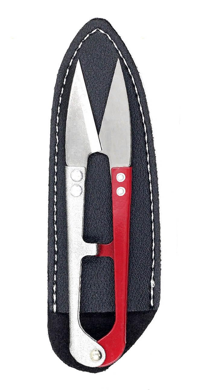 

Sanka Thread Scissors with Protective Sharp Cutting Craft Scissors for Embroidery and Set Cover, Edge, Sewing, 1-Piece