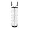44 Pairs Glass Rotating Sunglass Display Rack Freestanding W/ Mirror Eyeglasses Stand, Commercial Eyewear Organizer for Store