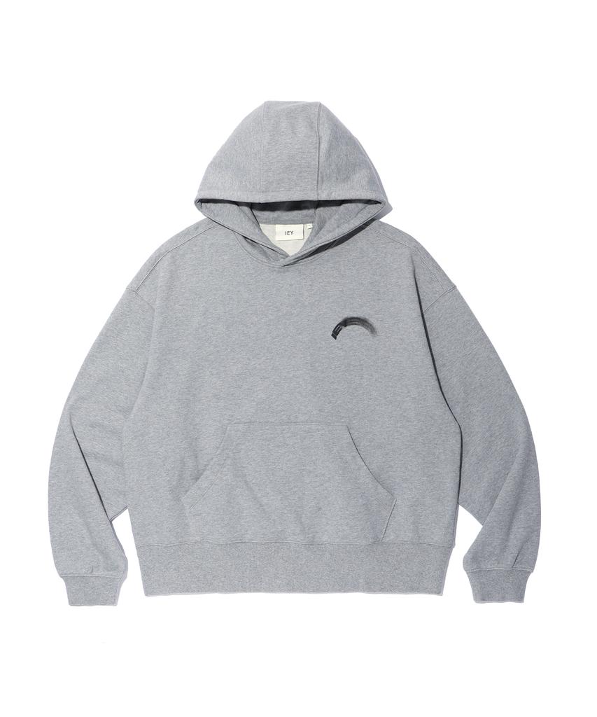 Motion Logo Hoodie Melange Gray