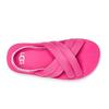 UGG Comfortable Thick Sole Cross Sandals Kids Sandals Carnation-Pink 1124914K-CRNT