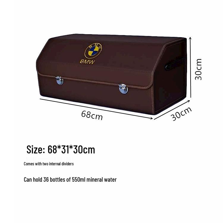 Multifunctional Car Trunk Organizer with Logo