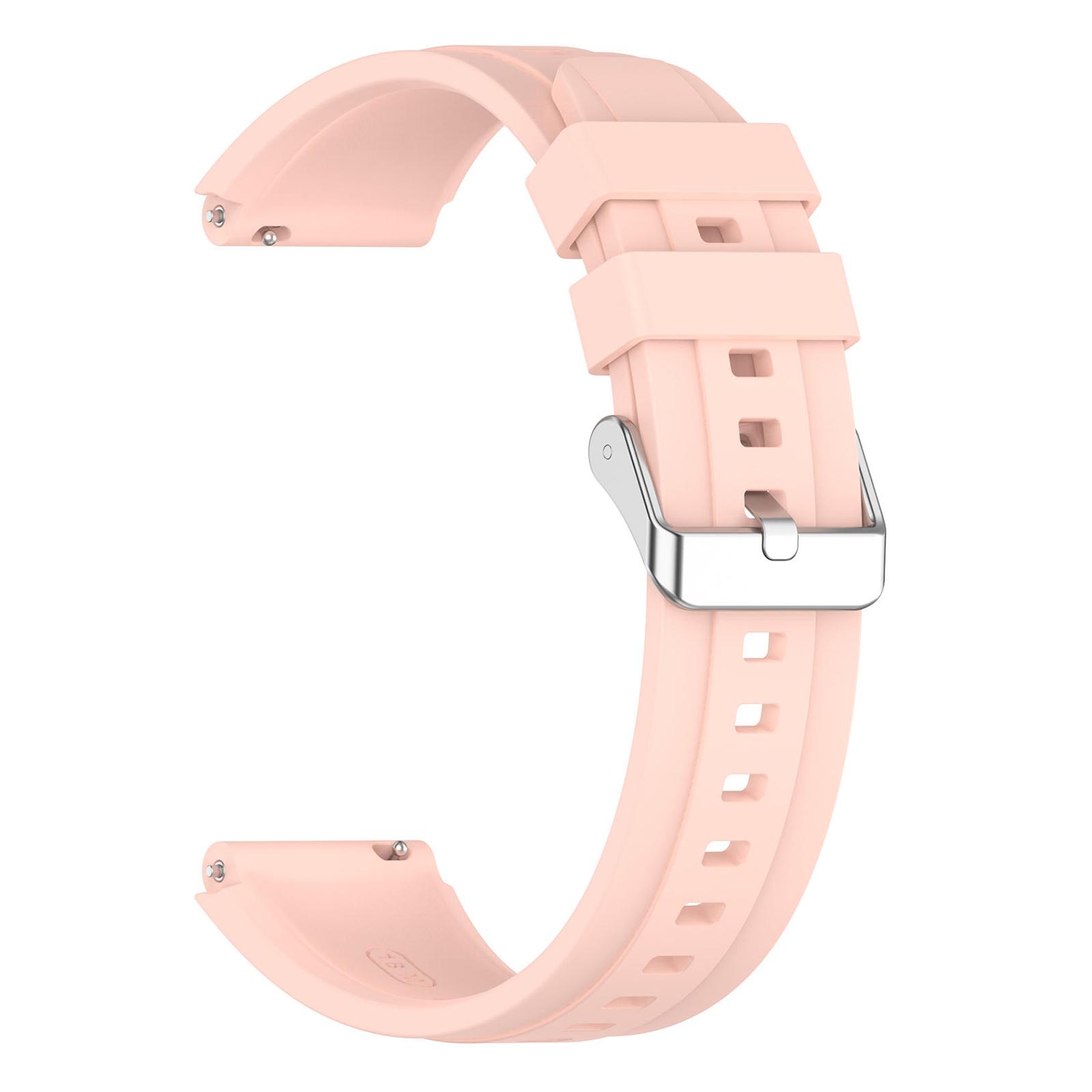 

Мягкий ремешок для часов Gt4 41 мм/46 мм для женщин и мужчин, мягкий силиконовый спортивный сменный ремешок 46 розовый