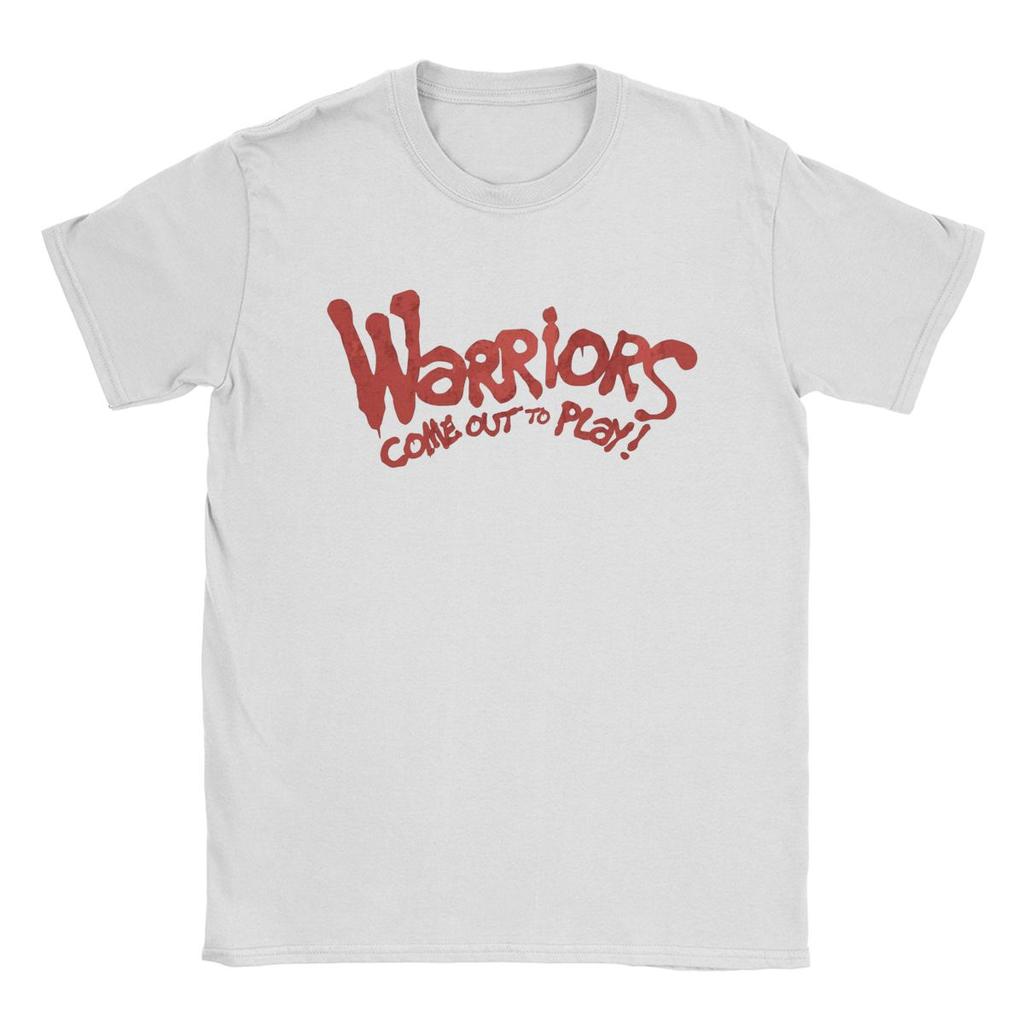 Warriors Come Out To Play Movie Film T Shirts Men's Pure Cotton Hipster T-Shirts Round Neck Tees Short Sleeve Tops 4XL 5XL 6XL