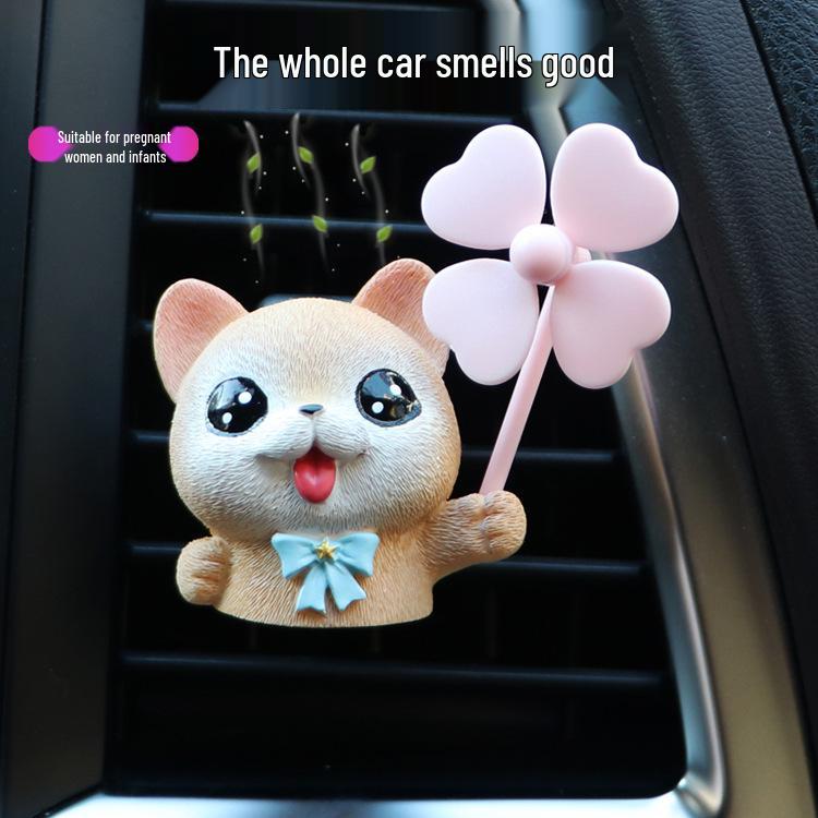 Pet Dog Air Vent Clip Car Perfume Ornament