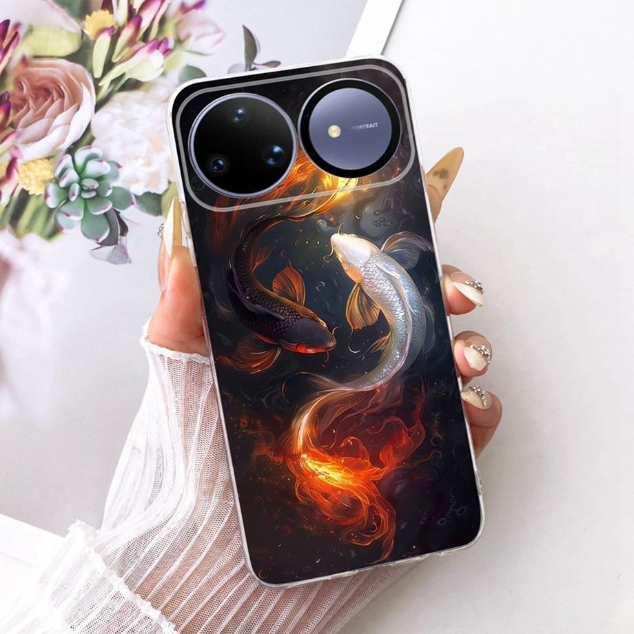 Flower Cartoon Fashion Design Phone Case For Huawei Nova 15 Ultra Nova 15 Pro Nova15 Funda Soft Silicone Shockproof Back Cover