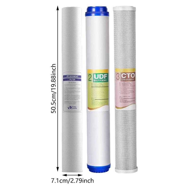 Comprehensive Water Quality Improvement Filter Pre Filter Water Filter System Set for Household Pipelines Pre Filtering