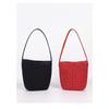 New Niche Vacation Style Woven Bag Large Capacity Seaside Bucket Fashionable Hollow Travel Single Shoulder