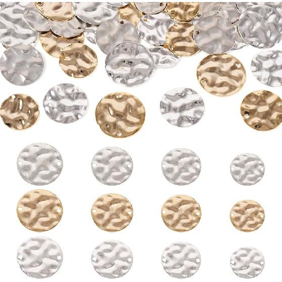 

Cheriswelry 20Pcs Brass Cubic Zirconia & Glass Rhombus Links Connectors Golden Plated Rhombus Charms Links 11mm for Women DIY Necklace Bracelet Mixed Color-Twist Flat Ro