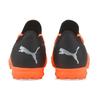 Puma Future Z 4.3 TT Round Toe Lace-Up TF (Rubber Studs) Hard Ground Artificial Grass Soccer Shoes Men Soccer Shoes Black Orange 106770-01